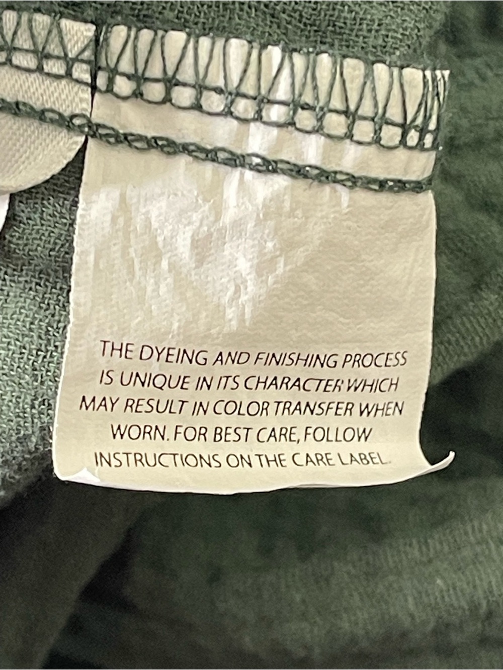 Jessica Simpson Green 100% Cotton Double Gauze WideLeg Cropped Pant SzXL Pockets - Picture 6 of 8
